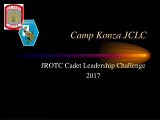 Camp Konza JCLC