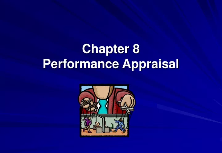 chapter 8 performance appraisal