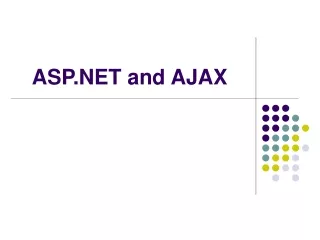ASP.NET and AJAX
