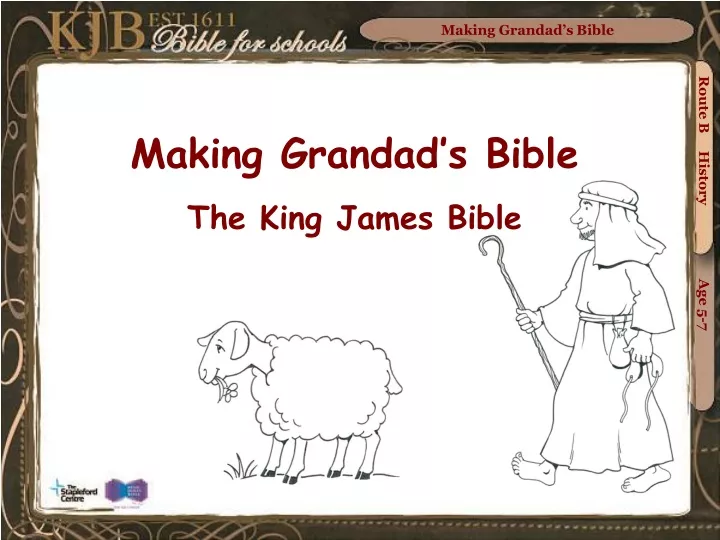 making grandad s bible