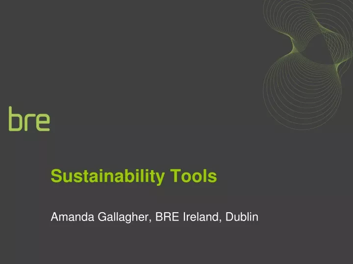 sustainability tools