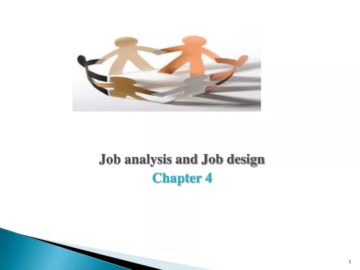 job analysis and job design chapter 4