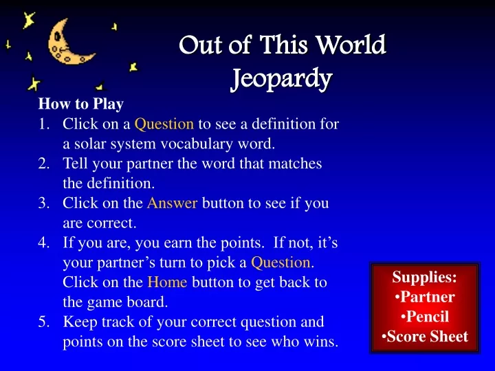 out of this world jeopardy