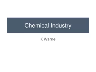 Chemical Industry