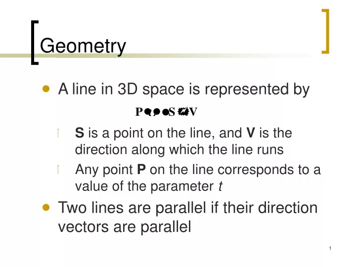 geometry