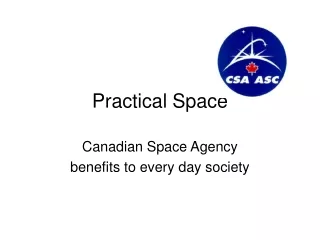 Practical Space