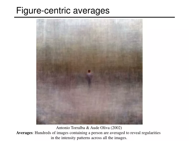figure centric averages