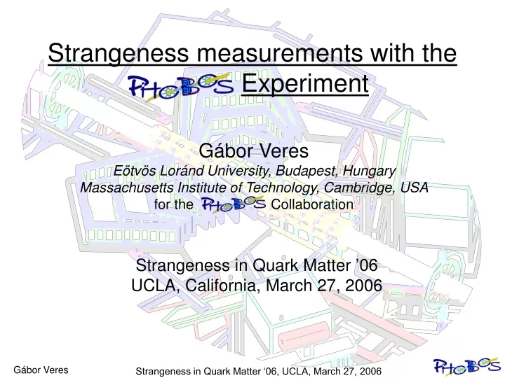 strangeness measurements with the experiment
