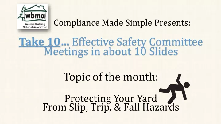 compliance made simple presents