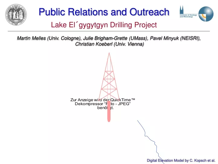 public relations and outreach lake el gygytgyn