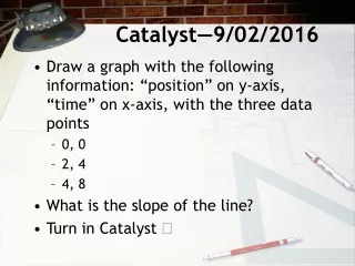 Catalyst—9/02/2016