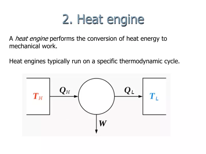 2 heat engine