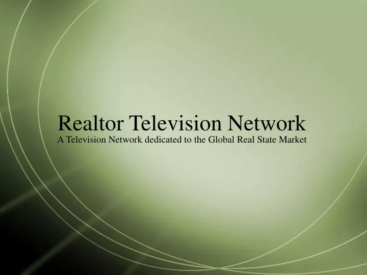 realtor television network