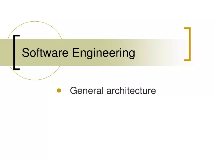 software engineering