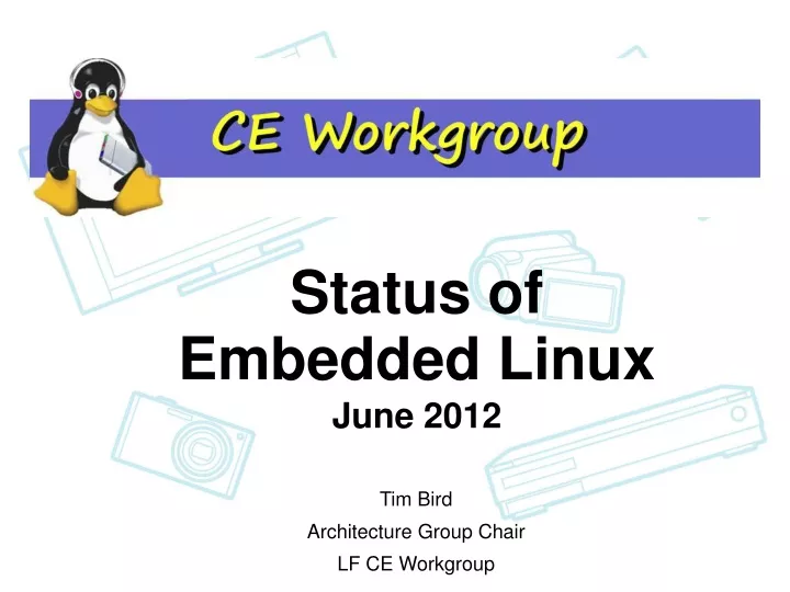 status of embedded linux june 2012