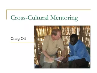 Cross-Cultural Mentoring