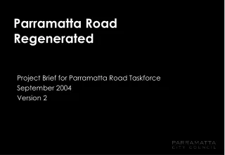 Parramatta Road Regenerated