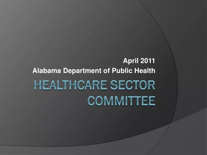 april 2011 alabama department of public health