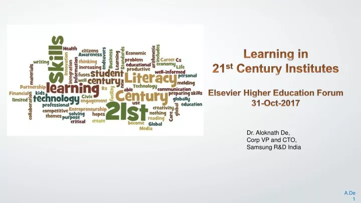 learning in 21 st century institutes elsevier