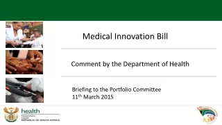 Medical Innovation Bill