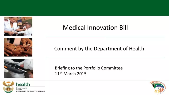 medical innovation bill