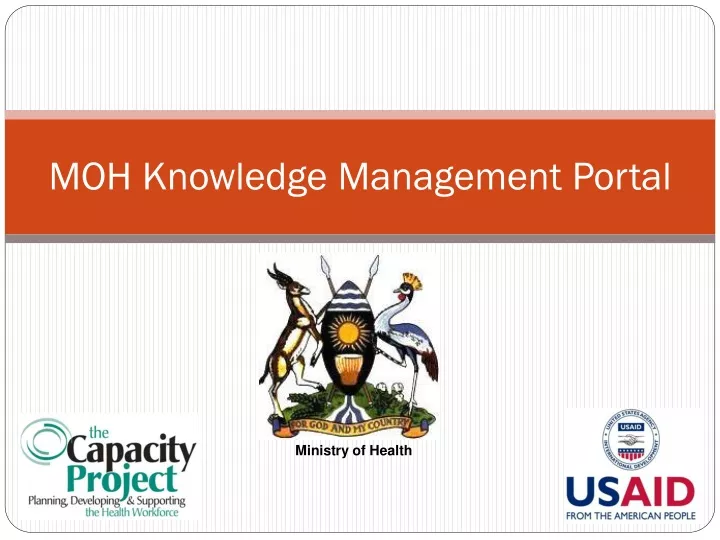 moh knowledge management portal