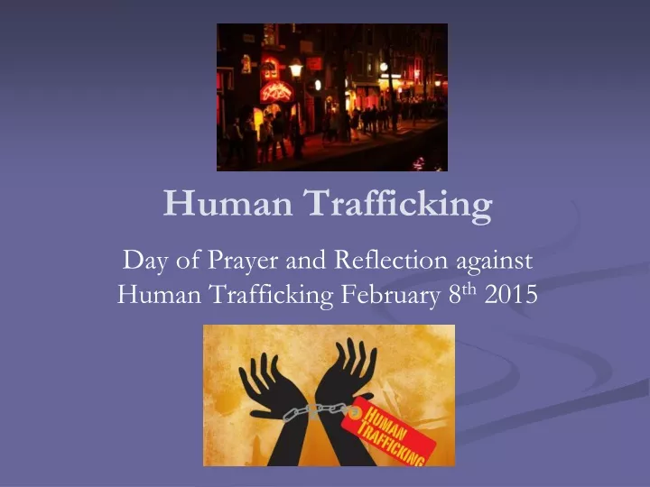 human trafficking