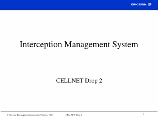 Interception Management System