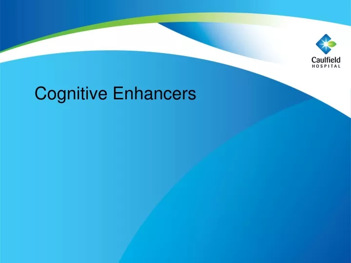 cognitive enhancers