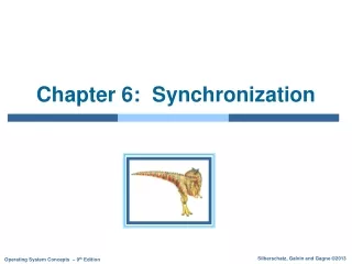 Chapter 6:  Synchronization