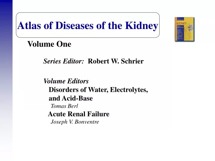 atlas of diseases of the kidney