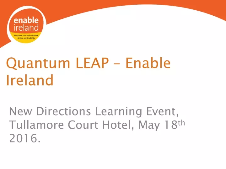 quantum leap enable ireland