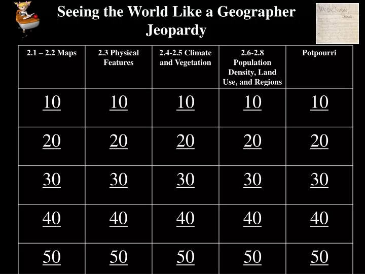 seeing the world like a geographer jeopardy