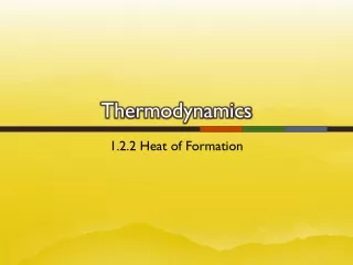 Thermodynamics