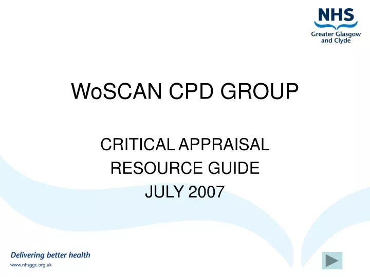 woscan cpd group