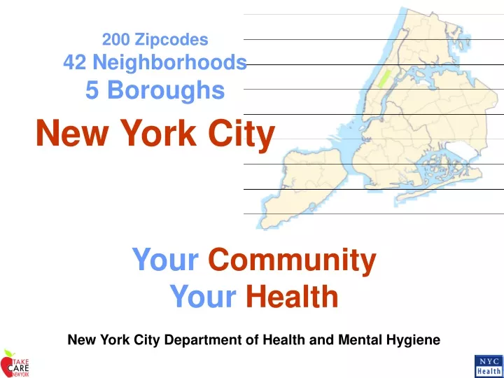 200 zipcodes 42 neighborhoods 5 boroughs new york