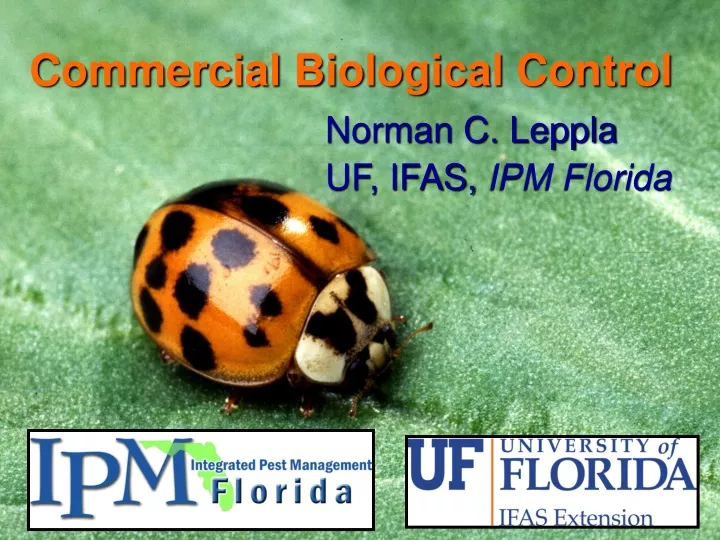 commercial biological control
