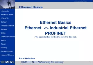 Ethernet Basics