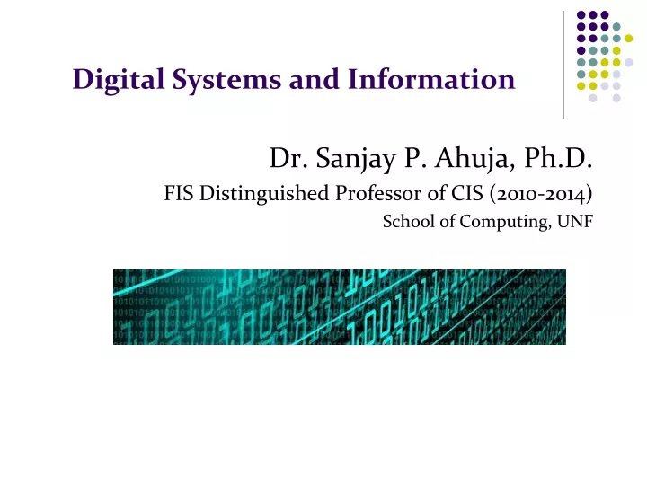 digital systems and information