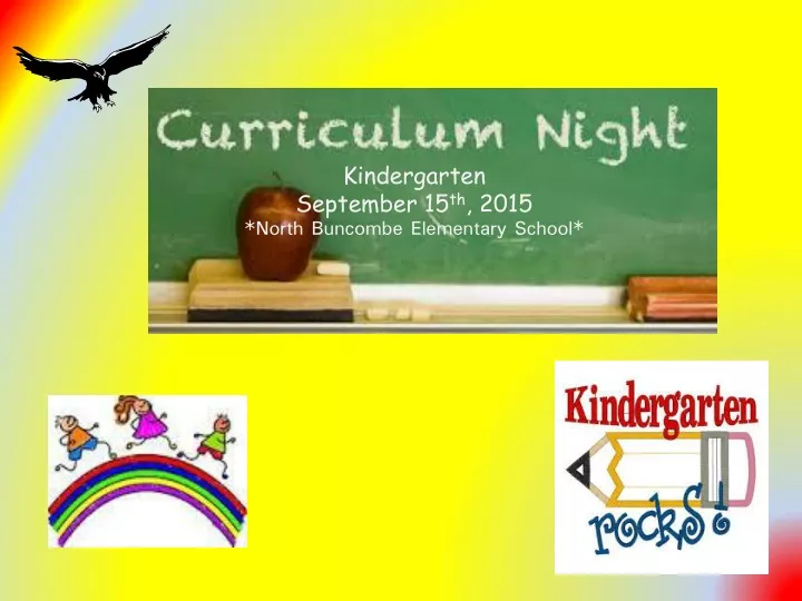 kindergarten september 15 th 2015 north buncombe elementary school