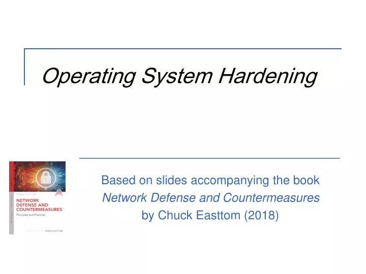 operating system hardening