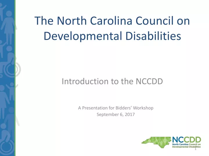 the north carolina council on developmental disabilities