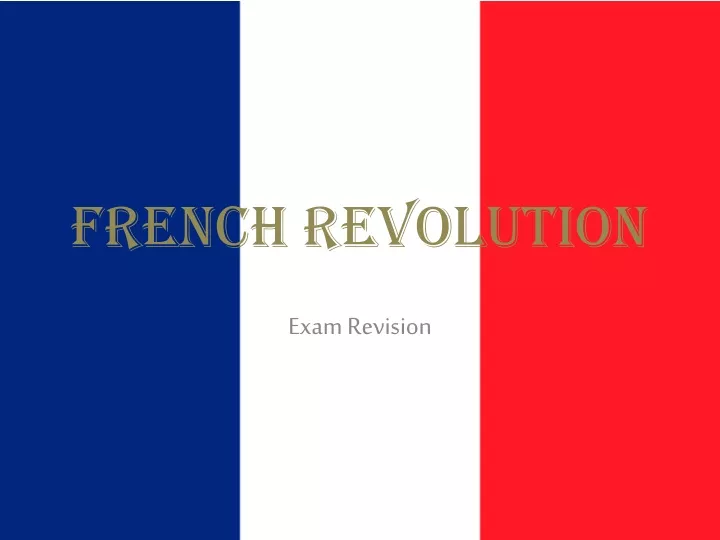 french revolution