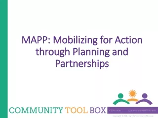 MAPP: Mobilizing for Action through Planning and Partnerships