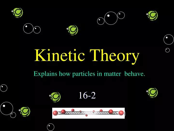 kinetic theory