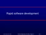 Rapid software development - slide 1