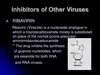 Inhibitors of Other Viruses