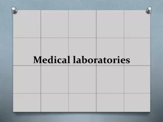 medical laboratories