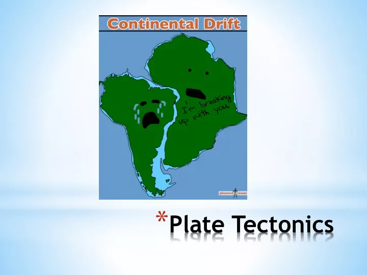 plate tectonics