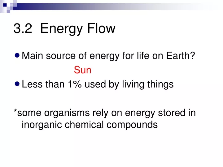 3 2 energy flow